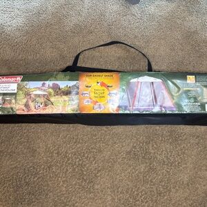 Coleman Black and Green Pop-Up Canopy Carry Bag